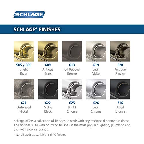 Schlage F40SIE716ADD Schlage F40-SIE-ADD Siena Privacy Door Knob